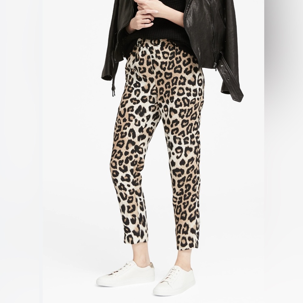 Banana Republic Leopard Pants
